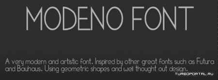 Modeno Font